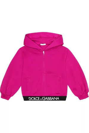 Dolce & Gabbana Damen Sweatjacken - Baby Kapuzenjacke aus Baumwolle