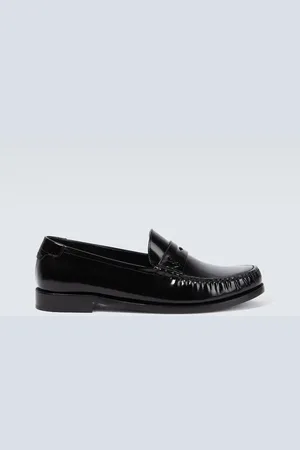 Saint Laurent Loafers Le Loafer aus Leder