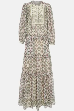 Isabel Marant Bedrucktes Maxikleid Mafezia aus Seide