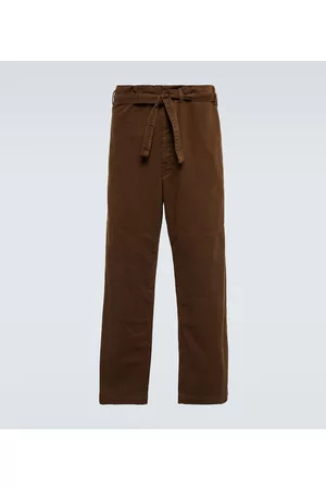 LEMAIRE Herren Weite Hosen - Weite Hose aus Baumwolle