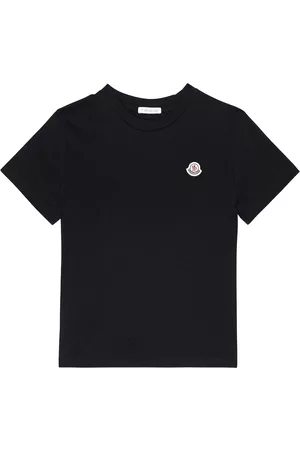 Moncler Jungen Shirts - T-Shirt aus Baumwoll-Jersey
