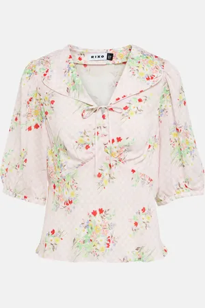 RIXO London Bedruckte Bluse Warner