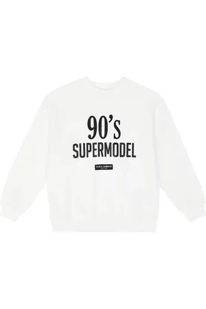 Dolce & Gabbana Bedrucktes Sweatshirt aus Baumwolle