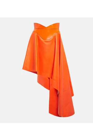 Alexander McQueen Minirock aus Leder