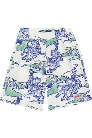 Kenzo Jungen Shorts - Bermuda-Shorts aus Baumwolle