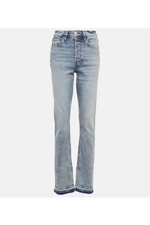 RE/DONE Damen High Waisted Jeans - High-Rise Jeans 70s
