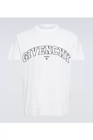 Givenchy Besticktes T-Shirt aus Baumwoll-Jersey