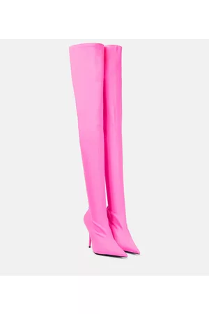 Balenciaga Overknee-Stiefel Knife