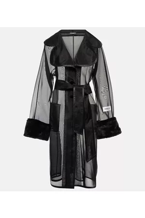 Dolce & Gabbana Damen Trenchcoats - X Kim Trenchcoat aus Organza