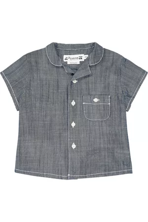 BONPOINT Blusen - Baby Hemd Gerald aus Baumwoll-Chambray