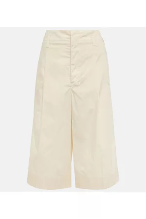 LEMAIRE Damen Shorts - Bermuda-Shorts aus Baumwolle