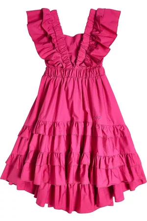 MONNALISA Mädchen Sommerkleider - Kleid aus Baumwollpopeline
