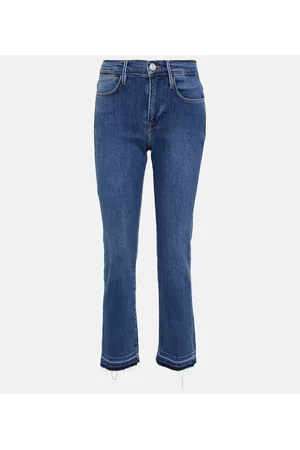 Frame Damen Straight Jeans - High-Rise Straight Jeans Le High