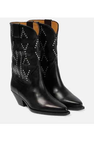 Isabel Marant Damen Stiefeletten - Westernstiefel Dahope aus Leder
