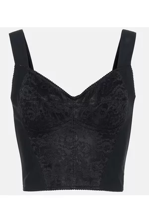 Dolce & Gabbana Damen Bustiers - Bustier mit Spitze