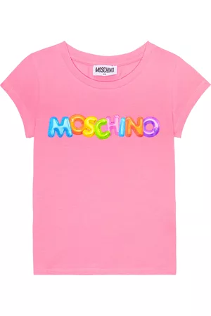 Moschino Mädchen Shirts - T-Shirt aus einem Baumwollgemisch