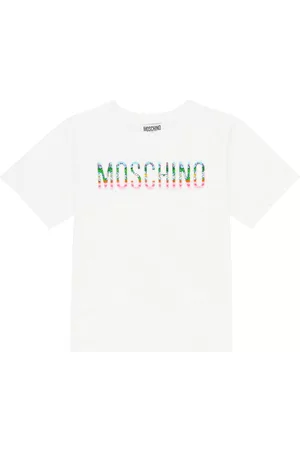 Moschino Mädchen Shirts - T-Shirt aus einem Baumwollgemisch