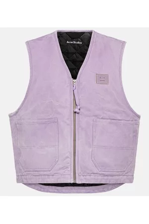 Acne Studios Damen Westen - Jeansweste Face