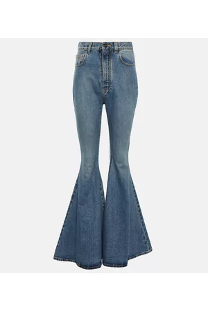 Alaïa Damen High Waisted Jeans - Alaïa