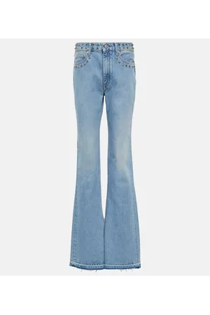 Alessandra Rich Damen High Waisted Jeans - Alessandra Rich