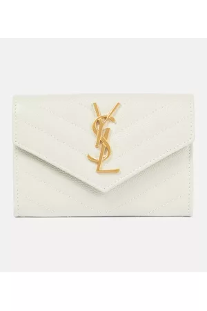 Saint Laurent Damen Geldbörsen & Etuis - Portemonnaie Cassandre aus Leder