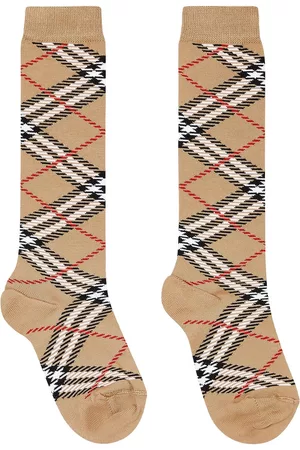 Burberry Mädchen Socken & Strümpfe - Socken Vintage Check