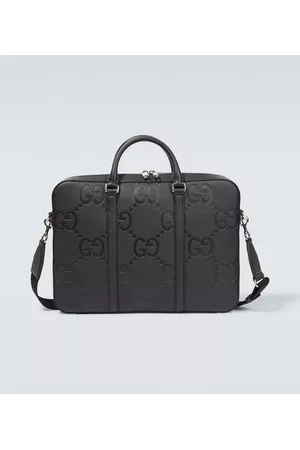 Gucci Herren Laptop- & Aktentaschen - Aktentasche Jumbo GG aus Leder