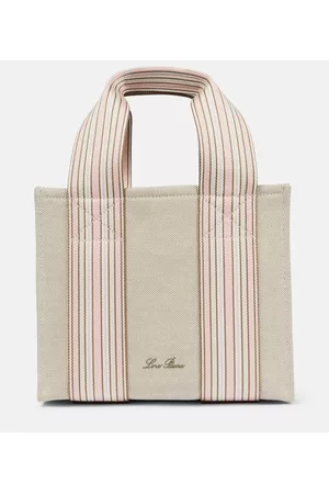 Loro Piana Damen Koffer - Tote Suitcase Stripe Mini