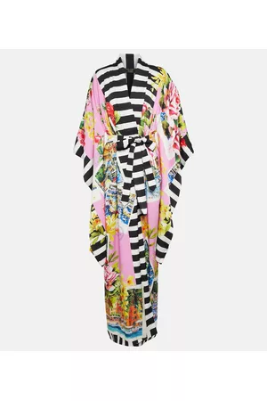 Dolce & Gabbana Damen Kimonos - Kimono Portofino aus einem Seidengemisch