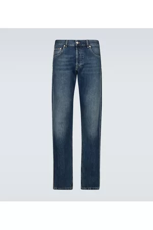 Alexander McQueen Herren Slim Jeans - Jeans Hybrid aus Denim