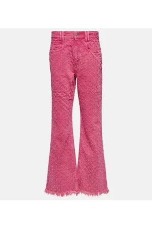 Isabel Marant Damen Straight Jeans - High-Rise Straight Jeans