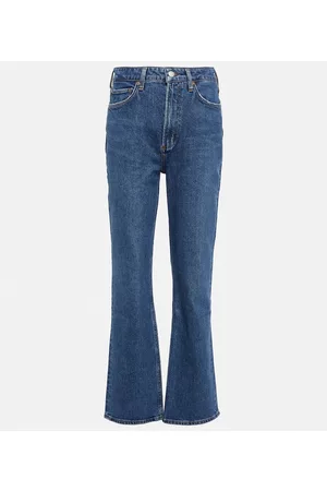 AGOLDE Damen High Waisted Jeans - High-Rise Wide-Leg Jeans Vintage