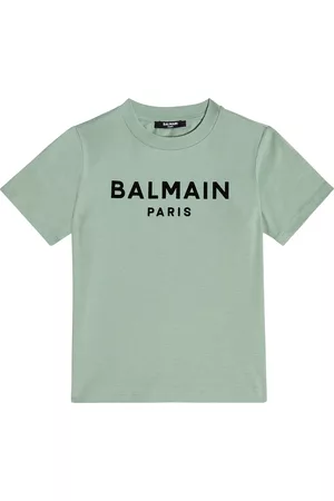 Balmain Jungen Shirts - T-Shirt aus Baumwoll-Jersey