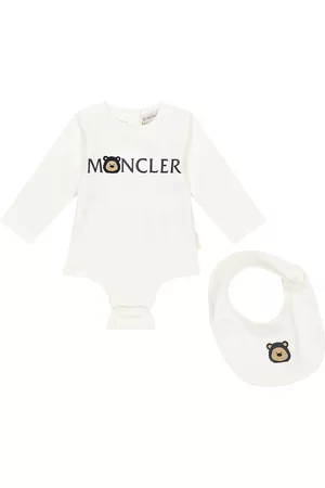 Moncler Baby Bodies - Baby Set aus Body und Lätzchen