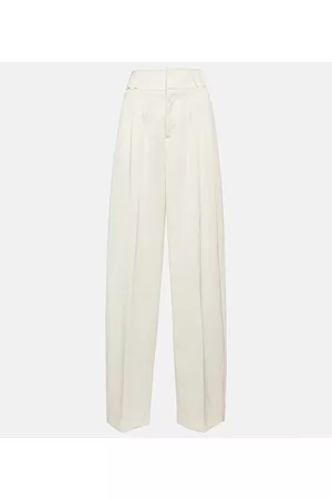 Altuzarra Damen Weite Hosen - Weite High-Rise-Hose