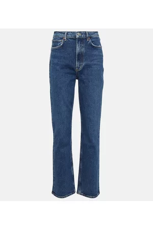 AGOLDE Damen Straight Jeans - High-Rise Straight Jeans Stovepipe