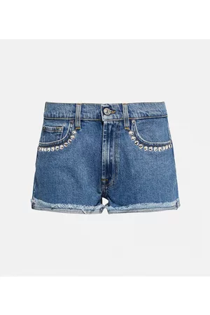 7 for all Mankind Damen Shorts - Jeansshorts