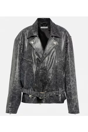Alessandra Rich Damen Lederjacken - Lederjacke
