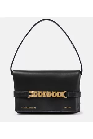 Victoria Beckham Damen Umhängetaschen - Schultertasche Mini Chain aus Leder