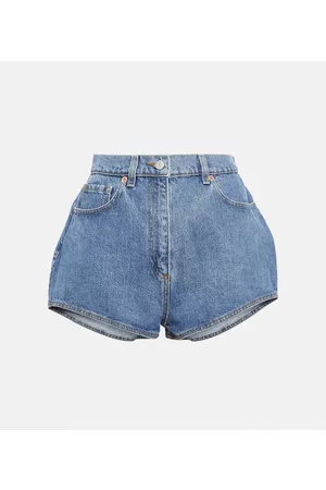 MAGDA BUTRYM Damen High Waisted Jeans - High-Rise Jeansshorts