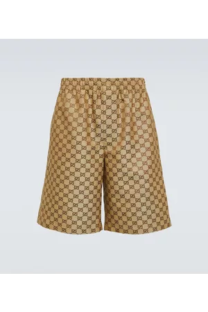 Gucci Herren Shorts - Shorts GG Supreme aus Canvas