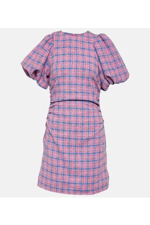 Ganni Damen Freizeitkleider - Minikleid aus einem Baumwollgemisch