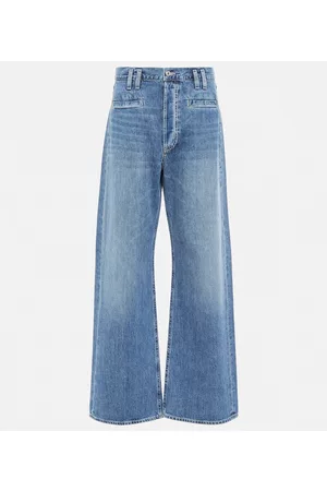 Citizens of Humanity Damen Weite Hosen - High-Rise Wide-Leg Jeans Gaucho