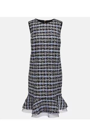 Carolina Herrera Damen Freizeitkleider - Minikleid aus Tweed