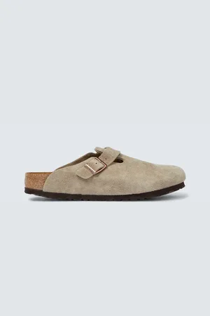 Birkenstock Slippers Boston SFB aus Veloursleder