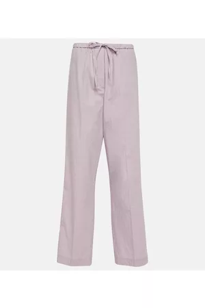 Totême Damen Hosen & Jeans - High-Rise-Hose aus einem Baumwollgemisch