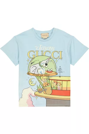 Gucci Shirts - Baby Bedrucktes T-Shirt aus Baumwolle