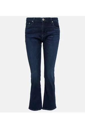 AG Jeans Damen High Waisted Jeans - High-Rise Cropped Jeans Jodi
