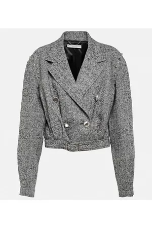 Alessandra Rich Damen Sommerjacken - Jacke aus einem Wollgemisch