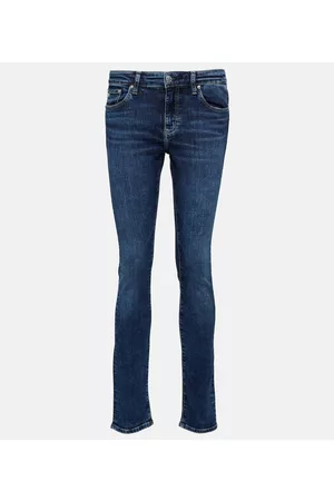 AG Jeans Damen Slim Jeans - Mid-Rise Slim Jeans Prima